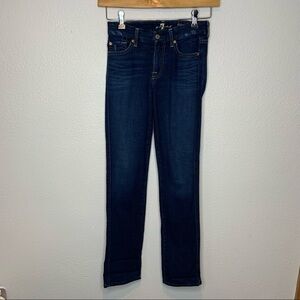 7 for all mankind Kimmie Straight Leg Jeans Size 25